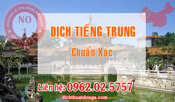 Dich Tieng Trung Chuan Xac