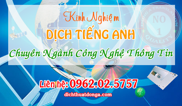Kinh Nghiem Dich Tieng Anh Chuyen Nganh Cong Nghe Thong Tin