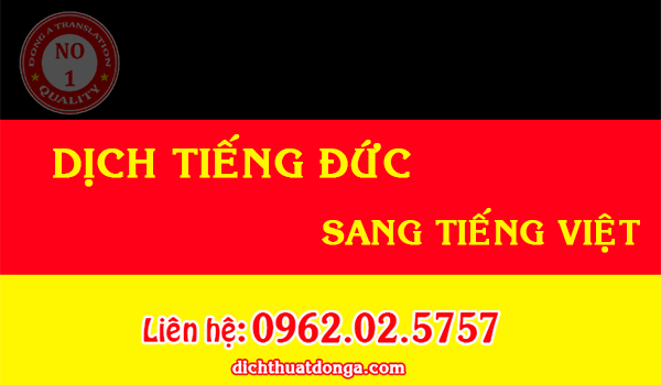 Dịch Tiếng Đức Sang Tiếng Việt