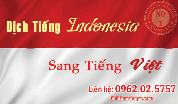 Dịch Tiếng Indonesia Sang Tiếng Việt
